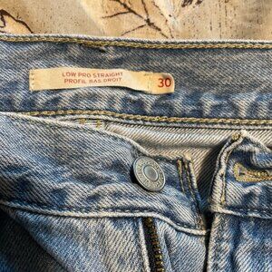 Levi's straight leg jeans